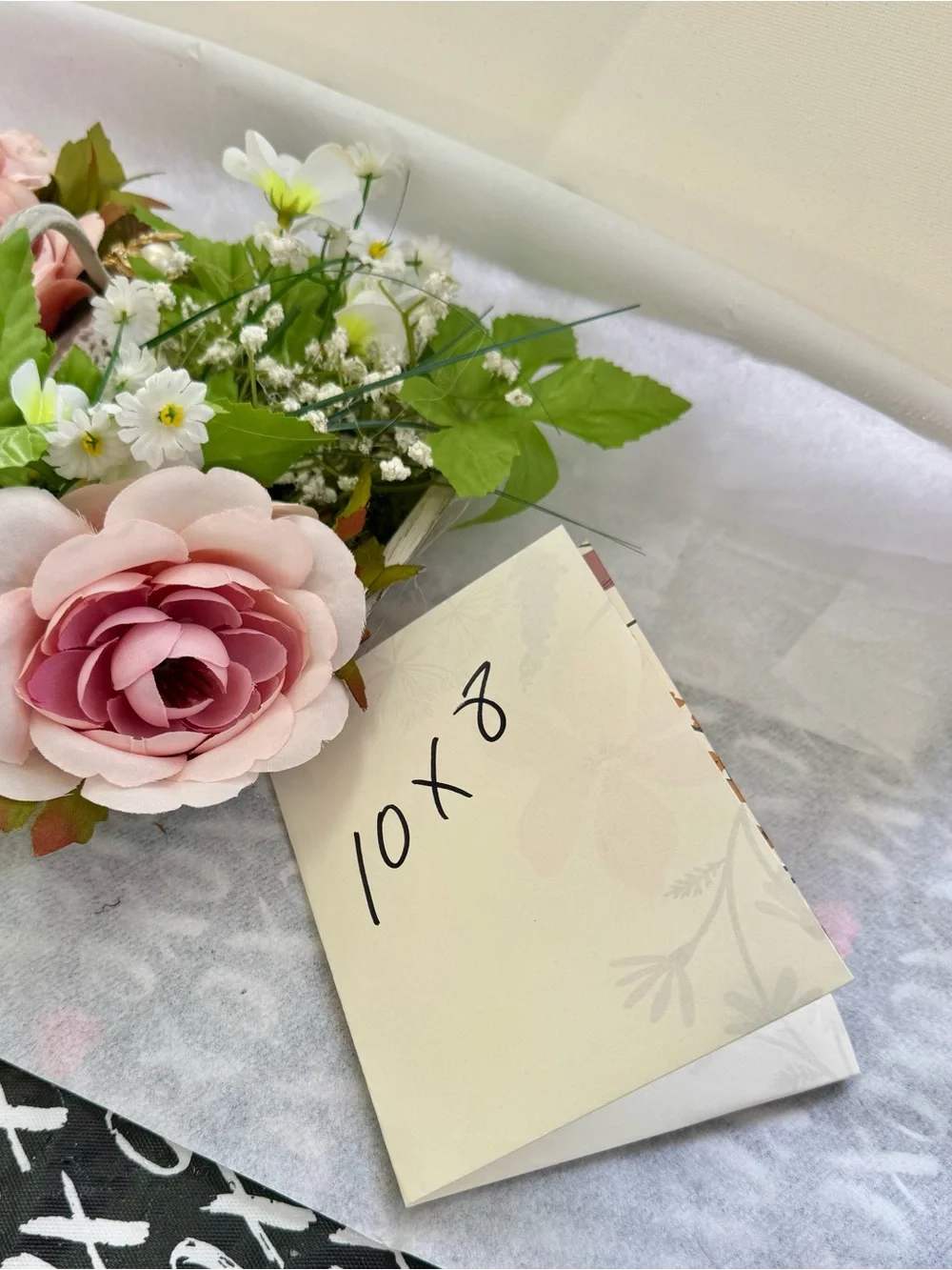 Pink Artificial Rose Floral Arrangement by René